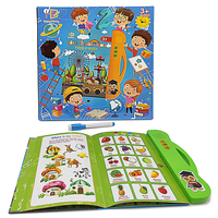 Tabletas de aprendizaje en francés para niños, libros electrónicos educativos para niños, juguete bilingüe con sonido táctil para niños