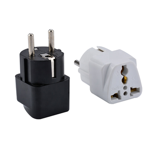 Wholesale <strong>Tabletop</strong> Socket European EU Plug Adapter ABS Travel Power Converter Socket for American Japan China US AU UK Euro - Product Image 1