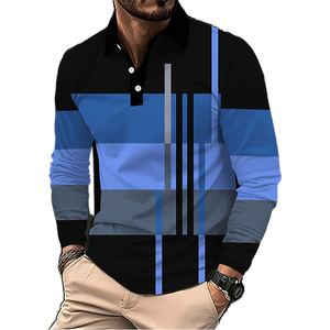 <span class=keywords><strong>Polo</strong></span> da <span class=keywords><strong>Uomo</strong></span> Personalizzabile con Logo, Design Senza Cuciture, Tessuto Traspirante di Alta Qualità, Asciugatura Rapida, Manica Corta per Golf - Product Image 1