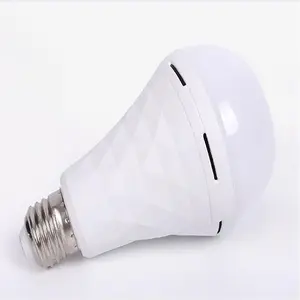 9W 12W 15W factory wholesale price full powers battery energy saving rechargeable wall lamp e27 base emergency light bulb 220v