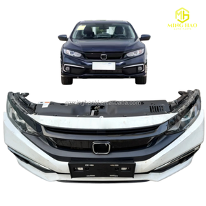 กันชนหน้ารถฮอนด้า ซีวิค รุ่นปี 16-19 แบบสาม<span class=keywords><strong>ประตู</strong></span> (ชุดฝากระโปรงหน้า, กระจังหน้า และชิ้นส่วนตัวถังกระจังหน้าหม้อน้ำ) - Product Image 6