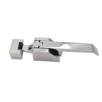 Loquet à tirage central en alliage de zinc BAOTAI A7-10-351 DK615, avec trou de fixation fileté M5X0.8X9.5mm, profond, non verrouillable
