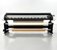 HP45 Twee-kops zelfreinigende verticale inkjet snijplotter kleding CAD print- en snijmachine