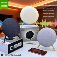 Altavoz Bluetooth UFO con Soporte, Altavoz Bluetooth Inalámbrico Portátil para Exteriores, Subwoofer de Escritorio para el Hogar