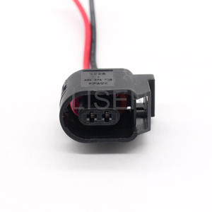 6E0973702 2-контактный гнездовой разъем ABS Датчик скорости жгут проводов для VW AUDI A3 Skoda - Product Image 4