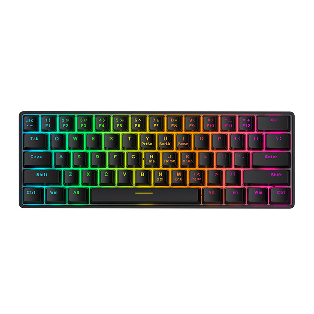Hot Sale Retro square Keycap Office Keyboard Mouse Cordless Cute Wireless Keyboard Cute Colorful Keyboard and Mouse