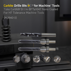 Foret en carbure Ttake Ta1047 avec revêtement nano pour machines-outils à tolérance H7 - Product Image 3