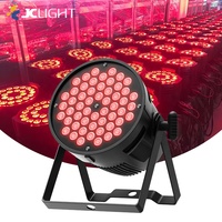 Projecteur PAR LED 54x3W RGB 3-en-1 DMX pour éclairage de scène et événements (Mariages)