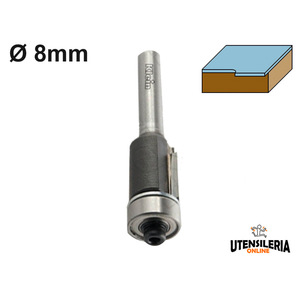 HW Klein เครื่องตัดเล็มพร้อม Ø8mm แบริ่ง - Product Image 1