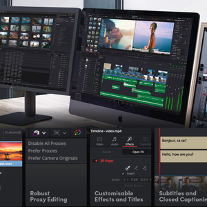 Download su OneDrive per Mac/Windows di Da Vinci Resolve <span class=keywords><strong>Studio</strong></span> 18, Versione Professionale per Editing, Colorazione, Effetti e Post-Produzione Audio - Product Image 3
