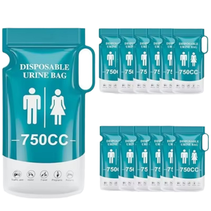 EVERSTAR S98751 Sac à Urine Portable Personnalisé 850ml en PE, Jetable, pour Urgences, Embouteillonnages, Camping, Usage Unisexe en Cas de Maladie - Product Image 4