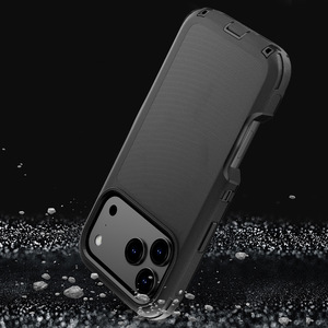 Coque de protection <span class=keywords><strong>triple</strong></span> couche ultra-résistante pour iPhone 17 Pro Max – Design Defender trois-en-un antichoc – Vente en gros populaire - Product Image 4