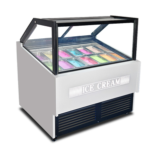 Siêu thị đá cẩm thạch tủ đông/Máy làm lạnh mở máy nén hiển thị Rau Sôcôla tủ lạnh kem các mặt hàng khác nhà hàng - Product Image 3