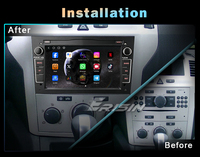 Erisin ES9060B Autoradio Android 16 7 pouces pour Opel Vauxhall Holden Antara Meriva Vectra 8 Go 128 Go CarPlay sans fil DSP