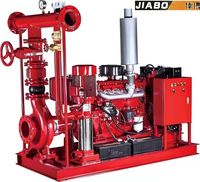 Pompa Kebakaran Listrik Multifungsi Daya Tinggi JIABO JB-XZ Motor Tiga Fasa Multistage Peralatan Pemadam Kebakaran Air Bersih 200m
