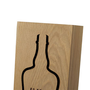 DS Hot Sale Handmade Custom Timber Rectangle Wood Premium Single Luxury Laser Engrave Recyclable Wine <b>Box</b> for Gift - Product Image 6