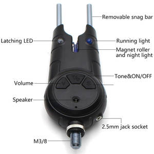 อุปกรณ์เตือนตกปลาคาร์พพร้อมตัวรับสัญญาณ,อุปกรณ์ตกปลาคันเบ็ดตกปลา - Product Image 6