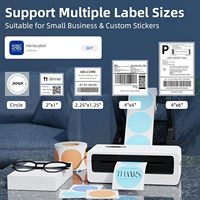 Imprimante thermique mobile 4x6 en gros N43BT 4 pouces feuille de route étiqueteuse en stock pour POS logistique entrepôt expédition Express