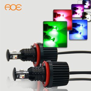 Ampoules LED <span class=keywords><strong>Angel</strong></span> <span class=keywords><strong>Eyes</strong></span> H8 40W RGBW à changement de couleur 8000 Lumens 12V pour contrôleur M3 E92 <span class=keywords><strong>E93</strong></span> E70 E89 - Product Image 1