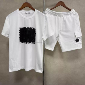 Ensemble <span class=keywords><strong>de</strong></span> vêtements d'été décontractés <span class=keywords><strong>de</strong></span> luxe pour hommes, deux pièces, t-shirt en nylon respirant pour l'extérieur, <span class=keywords><strong>short</strong></span> à séchage rapide - Product Image 6