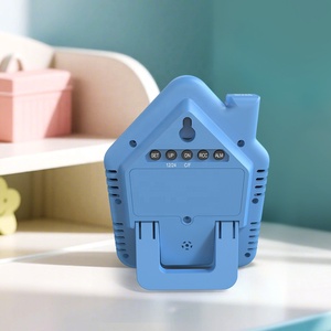 Nhiệt kế trong nhà và ngoài trời, nhắc nhở mặc quần áo với mô hình hoạt hình, nhắc nhở xu hướng nhiệt độ, đồng hồ kỹ thuật số - Product Image 2