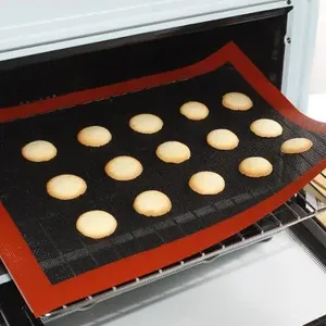 Kitchen Cooking Tools Reusable Food Safe Pastry Maker Silicone Baking Mat Non-stick Silicone Baking Sheet