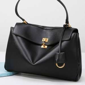 Bolso de Hombro Retro Plateado para Mujer, Bolso de Gran Capacidad, Bolso de Hombro de Fibra de Poliéster - Product Image 5