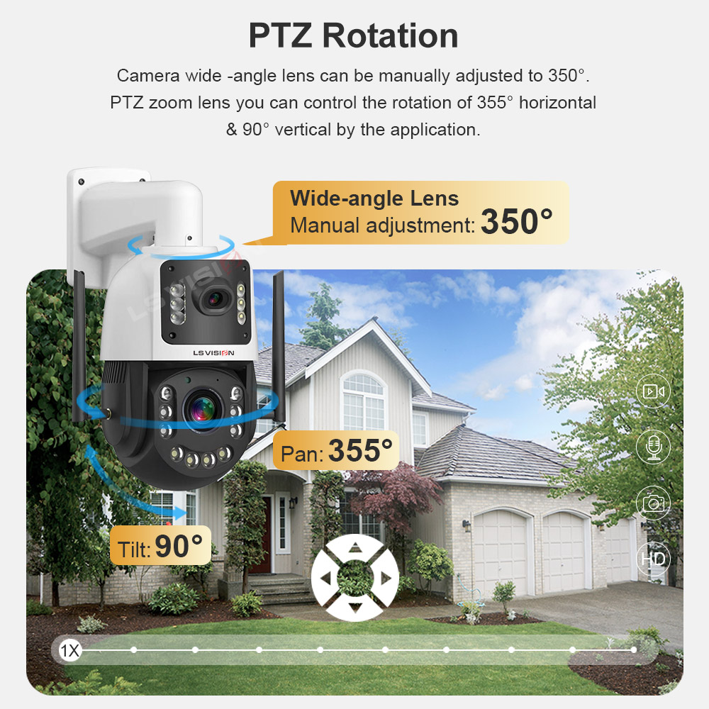 solar dual linkage cameras