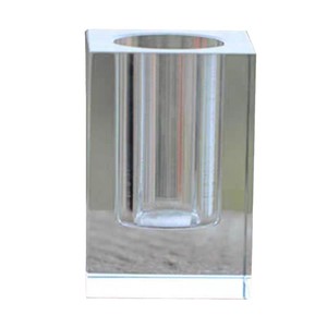 Ornement Bureau Salle D'étude Ensemble 8cm Cristal Verre Porte-Stylo Gravé Réunion Anniversaire Cadeau Amour Fleur Trophée De Noël - Product Image 4