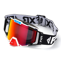 Nouvelles lunettes demi-masque FXR anti-buée et anti-UV en stock – Équipement de moto, ski et cyclisme personnalisable et anti-poussière pour sports de plein air