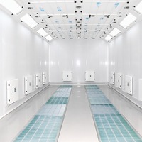 Cabine de peinture électrique certifiée CE OEM avec chauffage infrarouge pour camion (LX-D4)