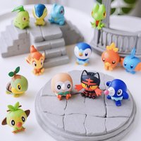 Vente en gros Funism 30ème Anniversaire First Partners Blind Box Figurine Mignonne Miniature Pokeball Set Décoration de Bureau Jouet Mystère à Collectionner