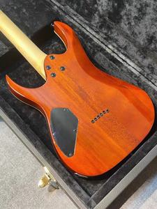 <span class=keywords><strong>Guitarra</strong></span> Eléctrica de Alta Calidad IBane Z GRGR221PA-AQB de 6 Cuerdas, Cuerpo Sólido con Fondo/Lados de Arce, Diapasón de Madera Sappanwood, Pastillas Dobles - Product Image 6