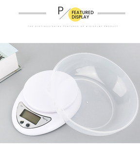 Langlebige Digitale Küchenwaage Hohe Präzision 5kg 7kg 10kg Gewichtsmessung Batteriebetrieben Aus Kunststoff Gefertigt - Product Image 6