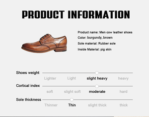 Chaussures de bureau classiques pour hommes, bout fermé, haute qualité, nouveautés populaires, chaussures habillées pour hommes, confortables - Product Image 4