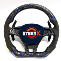 Volant en fibre de carbone Volkswagen Golf R pour MK7 MK7.5 MK8 Passat CC Polo Jetta Tiguan Upgrade