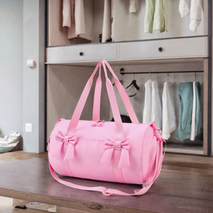 Sac de sport unisexe en cuir PU de luxe, grande capacité, résistant à l'eau, léger, durable, pour le week-end, les voyages et le rangement des chaussures - Product Image 3