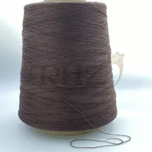 2024 New MVS PBT Yarn Viscose Nylon PBT Blended Yarn Dyed on cone Vortex Core Spun Yarn for Knitting