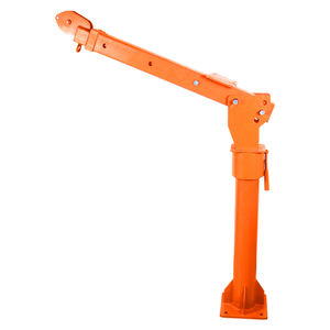 Mini-grue de levage hydraulique montée sur châssis de 1 tonne avec treuil manuel - Product Image 6