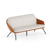 Fauteuil modulaire en tissu Mingle Nordic, chaise de bureau, chaise d'appoint, chaise de discussion de bureau, canapé trois places