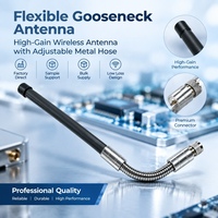 Antenne en fibre de verre étanche Lora 900 MHz 3-5 dBi de 20 mm de diamètre et 30 cm de long pour communication 4G 5G longue portée en extérieur