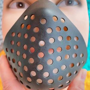 Spider-Man con maschera <span class=keywords><strong>in</strong></span> Silicone morbido incorporato per traspirabilità, antiaderente al rossetto, Anti-soffocamento, porta maschera traspirante - Product Image 4