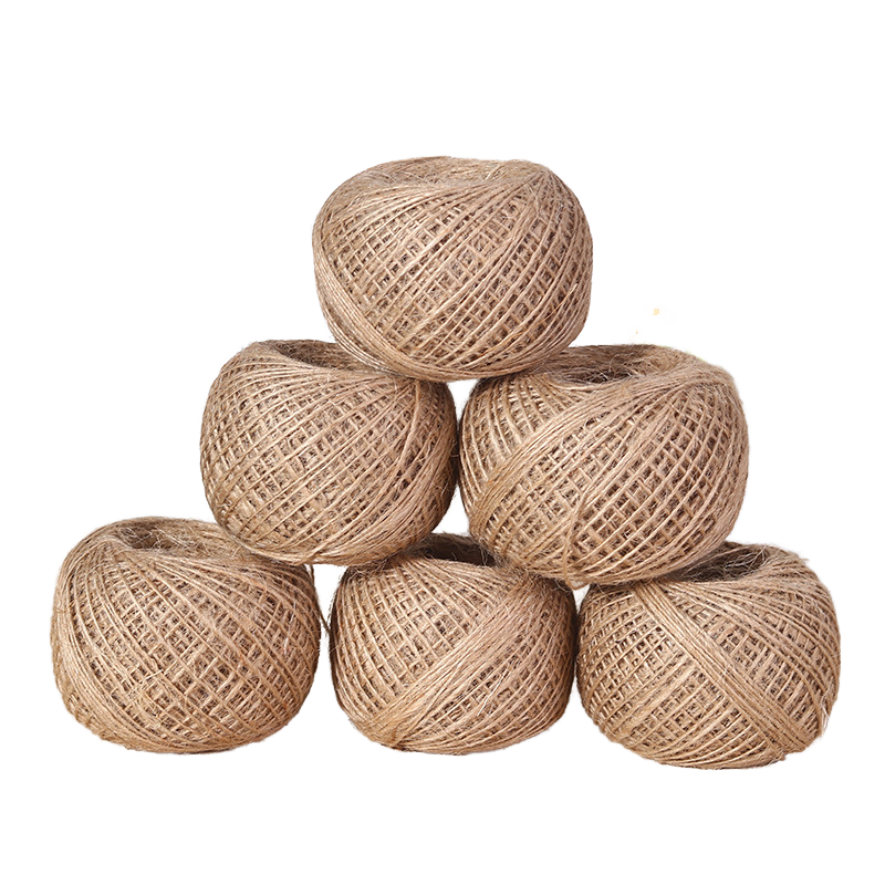 JeogYong 1mm Jute Twine String 656 Feet Natural Thick X 656ft, Brown