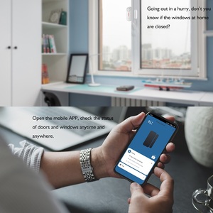 Tuya App WIFI Porta e Janela <span class=keywords><strong>Sensor</strong></span> Alarme 2.4G vida inteligente <span class=keywords><strong>sensor</strong></span> de contato para Segurança Doméstica 1 pacote - Product Image 5