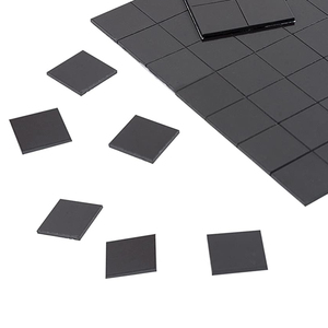 Blocs de points magnétiques flexibles de forme personnalisée, aimant en caoutchouc magnétique à dos <span class=keywords><strong>flexible</strong></span> avec auto-adhésif - Product Image 1