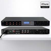 Amplificateur de puissance numérique réseau Dante DEKEN DTA-2300(DT) 300Wx2 2 canaux DSP Audio Amp 70V 100V 4-8Ω pour système audio Dante