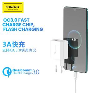 FONENG Bộ Sạc Nhanh Điện Thoại Di Động Usb Giá Rẻ Nhất Làm Theo Yêu Cầu Bộ Chuyển Đổi Usb Gắn Tường Sạc Nhanh 3A 18W - Product Image 4