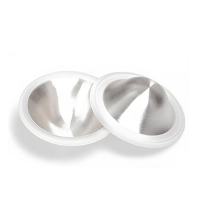 Tazza per Allattamento Fatta a Mano in Argento Sterling OEM |   Protezione per Capezzoli per Allattamento 0-12M |   Flusso Lento Riutilizzabile Ergonomico Piccolo Arco 55mm/46mm - Product Image 4