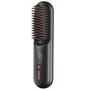 Lightweight Mini Anti-Scald Portable Negative Ion Portable Cordless <b>Hot</b> Hair Straightener Brush - Product Image 1