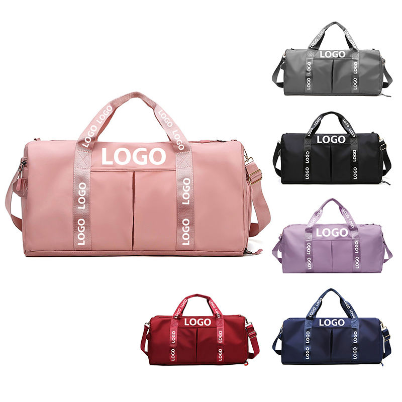 Eco Friendly Fake Designer Manufacturers Red Weekender Overnight Holdall  Duffle Luggage Hand Travel Bags